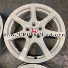 JDM FD2 Civic Type R Champ White Wheels